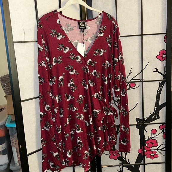 bobeau Tops - NWT Bobeau faux wrap around top by Nordstrom’s Rack